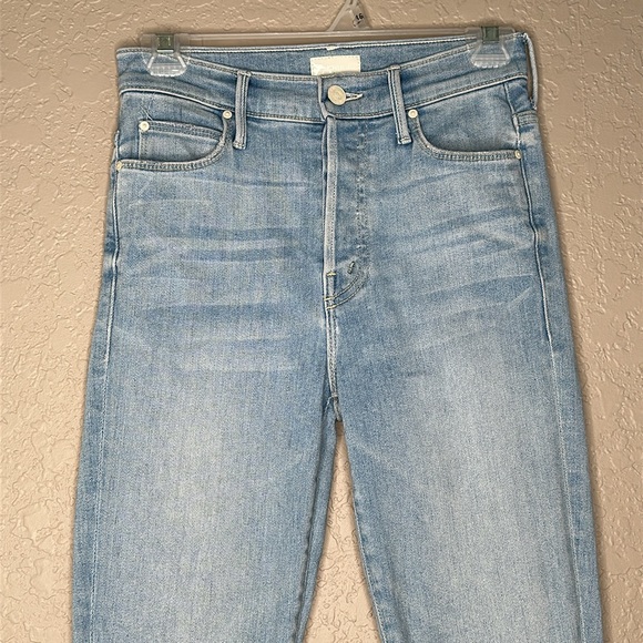 MOTHER The Stunner Ankle Fray in Crafty Side sz 25 - Picture 6 of 14